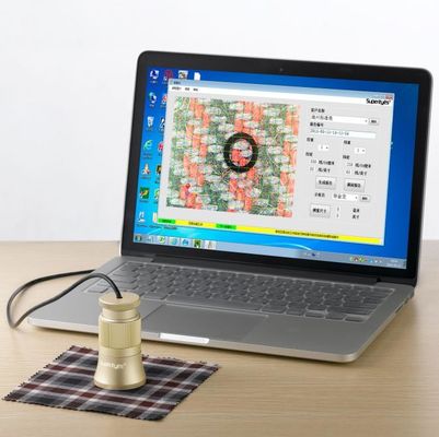 USB2.0 μετρητής δοκιμής πυκνότητας μετρητών πυκνότητας νημάτων/μετρητών πυκνότητας υφάσματος/ύφασμα